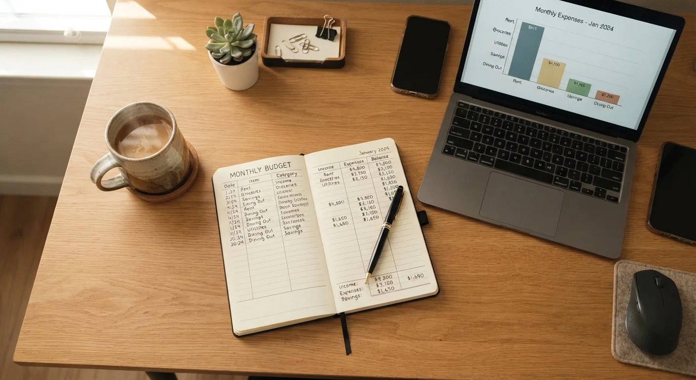 A Monthly Budget Setup Checklist