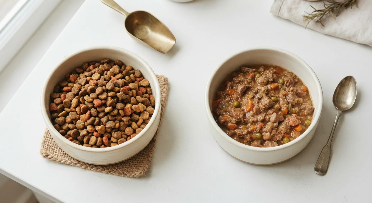 Dry Kibble vs. Wet Food: What the Differences Mean for Your Pet's Health