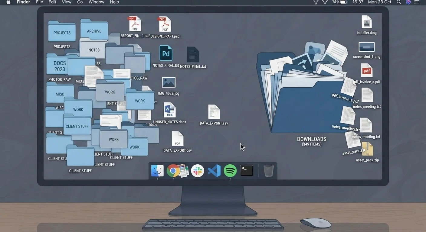 File Organisation Mistakes That Make Home Computers Harder to Use
