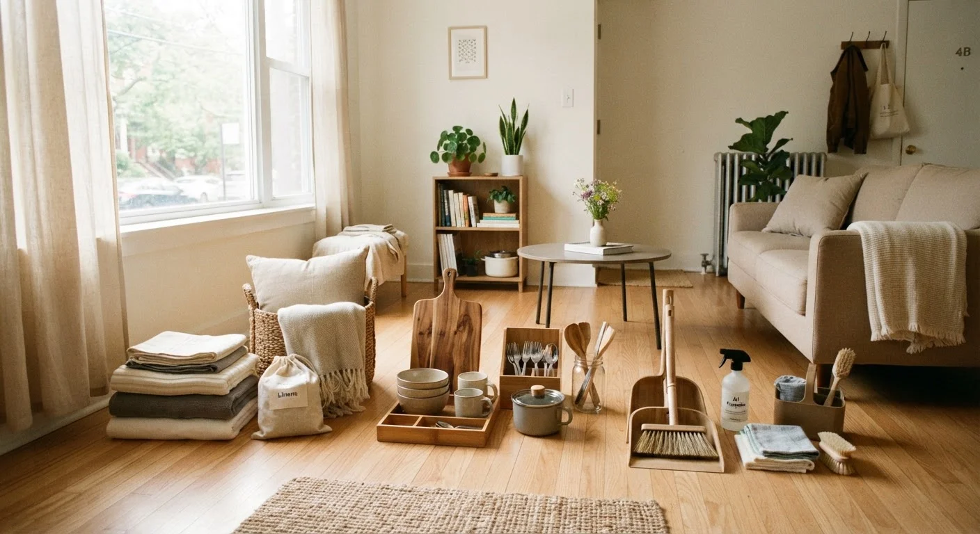 Home Essentials Checklist for a First Apartment