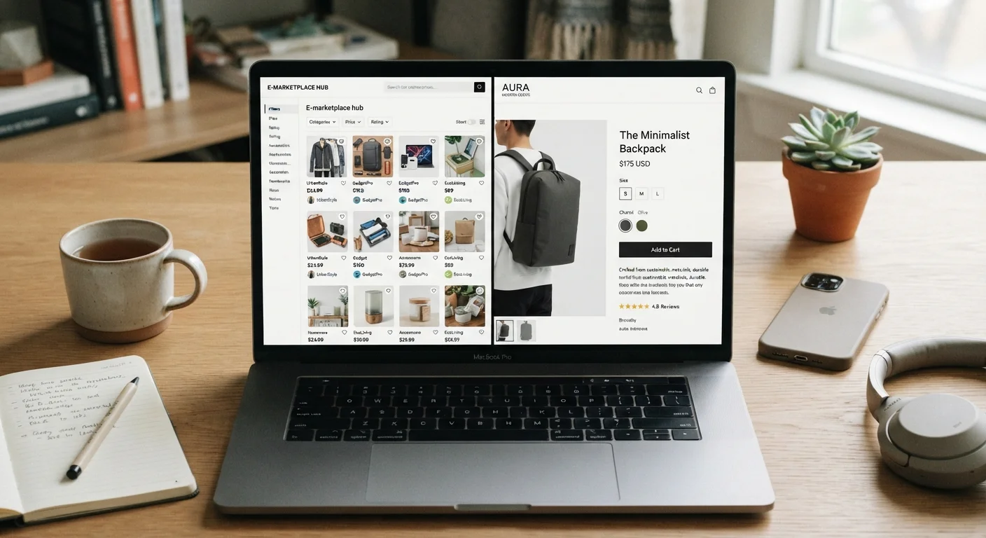 How Online Marketplaces Differ From Brand Websites