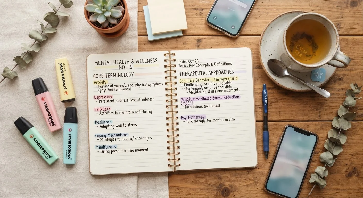 Mental Health Glossary: 30 Terms Worth Knowing