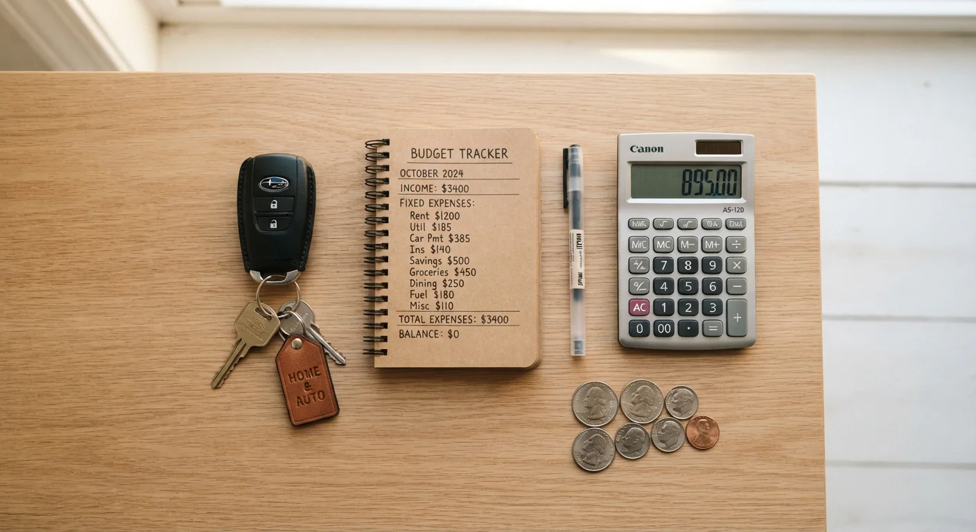 Monthly Car Budget Checklist for First-Time Owners