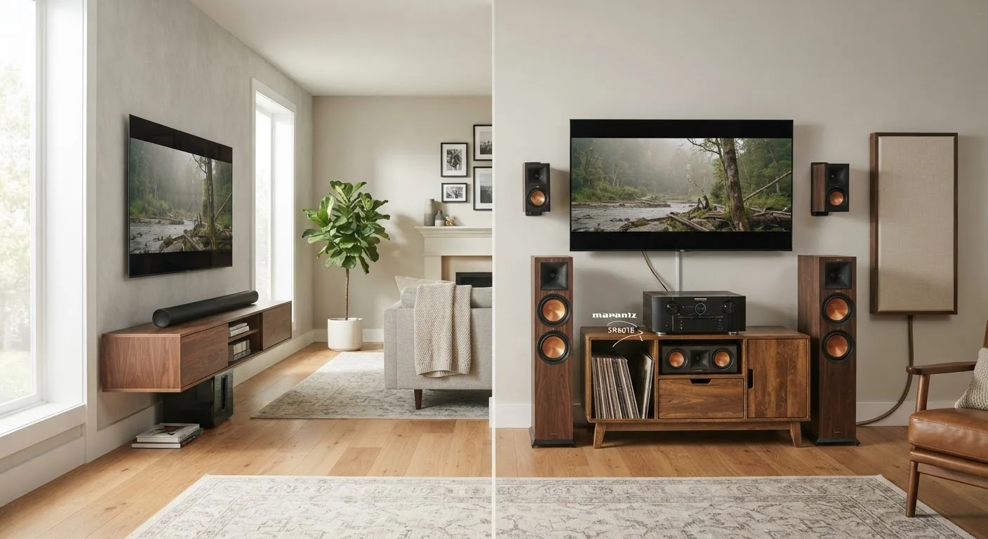 Receiver vs. Soundbar: Choosing a Hub for Your Home Audio