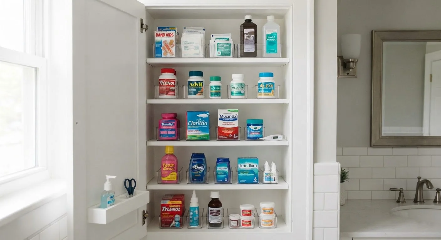 Stocking a Home Medicine Cabinet: What Belongs There