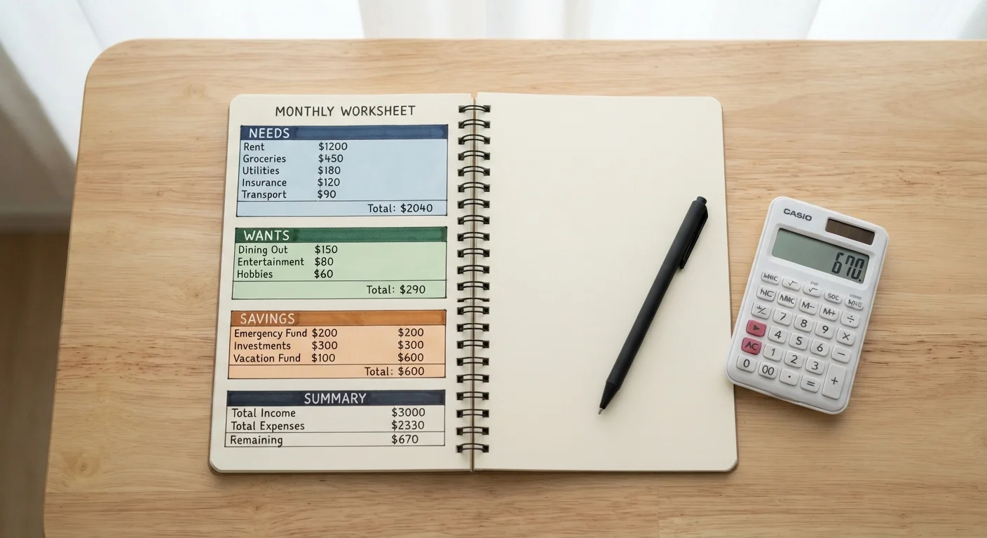 The 50/30/20 Rule: A Framework for Budgeting and Saving