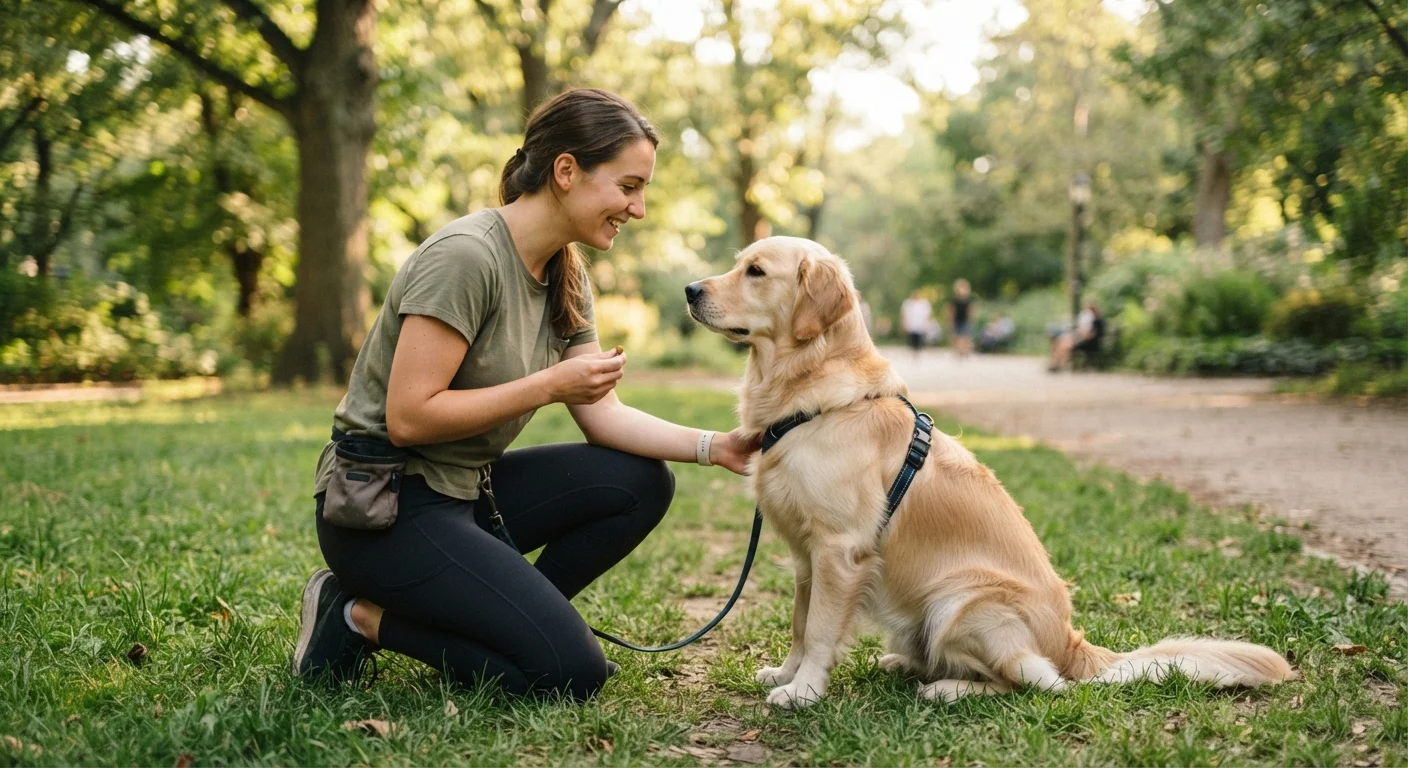 The Language Pets Use: Reading Body Signals During a Training Session