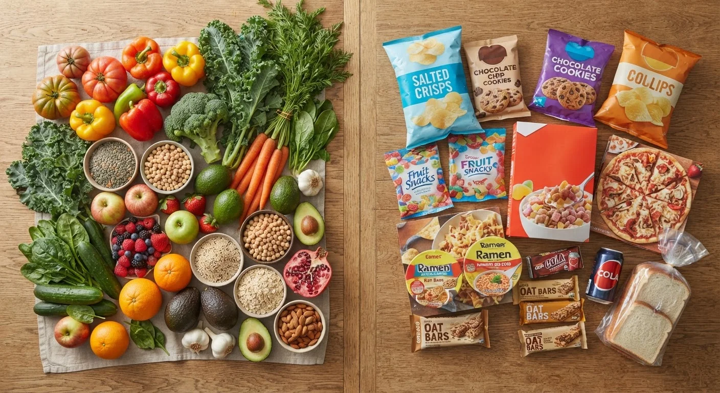 Whole Foods vs. Ultra-Processed Foods: Understanding the Difference