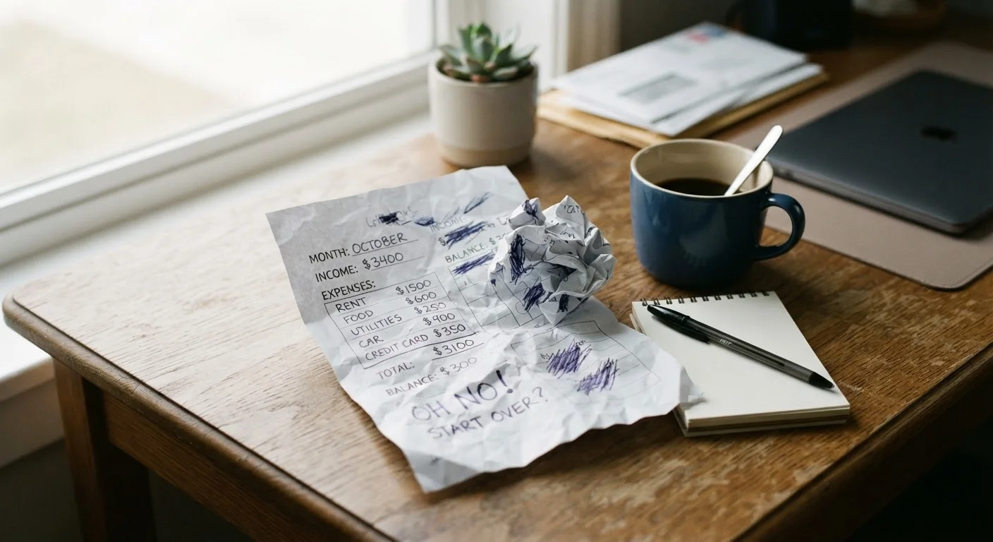 Why Your Budget Keeps Failing by Month Three